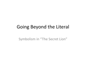 Symbolism in “The Secret Lion”