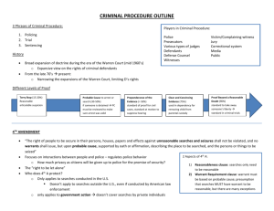 Criminal Procedure – Buckingham (2014)