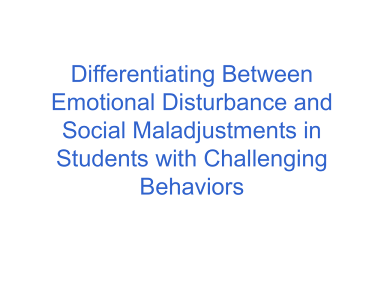 differentiating-between-emotional-distrubance-and-social