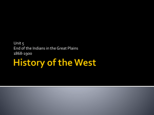 History of the West - Ash Grove R