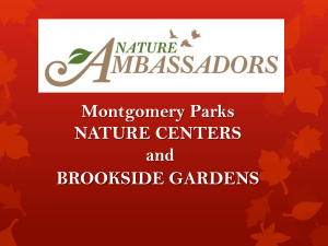 Nature Center & Brookside Gardens Facilitities