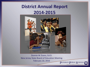 District Annual Report 2014-2015
