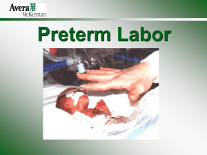Preterm Labor - Avera Health