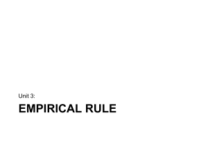 Empirical Rule