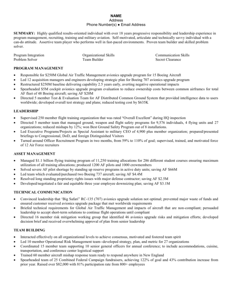 simple skills based resume template free