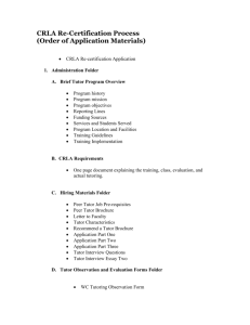 Order of Application Materials - ITTPC