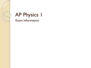 AP Exam Information