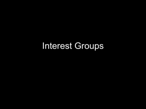 Interest Groups - University of San Diego Home Pages