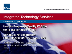 Integrated Technology Services