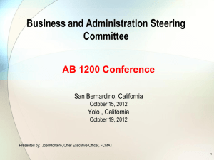 BASC-Conf-October-2012 - Nevada County Superintendent of