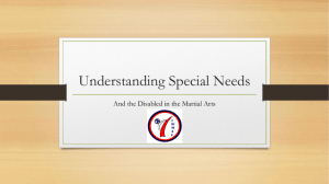 Understanding Special Needs