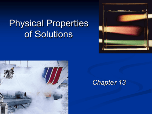 Chapter 13 Lecture 2