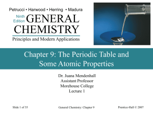 Chapter 1: Matter and Measurement