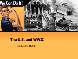 The U.S. and WWII