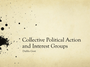 Collective Political Action
