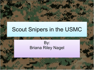 Scout Snipers in the USMC