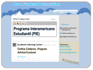 Programa Interamericano Estudiantil (PIE)