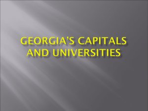 Capitals, Universities, and Religion.. (oh my)