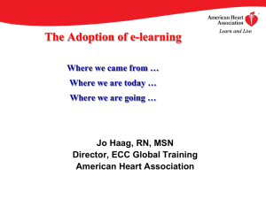 Adoption of E-Learning