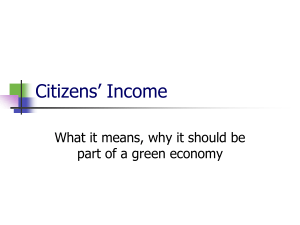 Citizens' Income