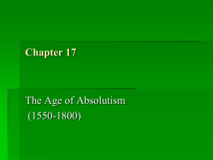 Age of Absolutism