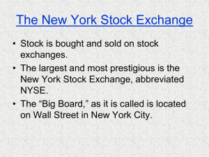 NYSE Notes