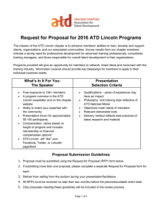 ATD Lincoln Blank RFP 2016 Form - ASTD