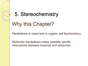 5 Stereochemistry - faculty at Chemeketa