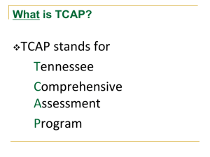 What is TCAP?
