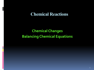 Chemical Reaction