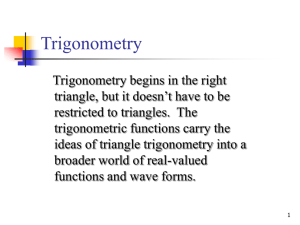 Trigonometry