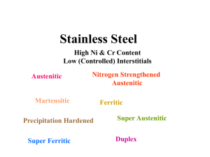 Stainless Steel 2 - Gateway Engineering Education Coalition