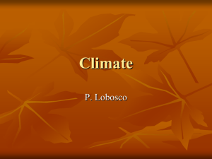 Chapter 17 Climate
