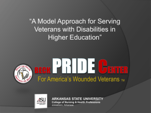 Beck PRIDE CENTER - Arkansas State University