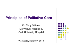 Principle of Palliative Care