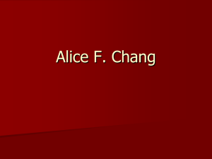 Alice F. Chang