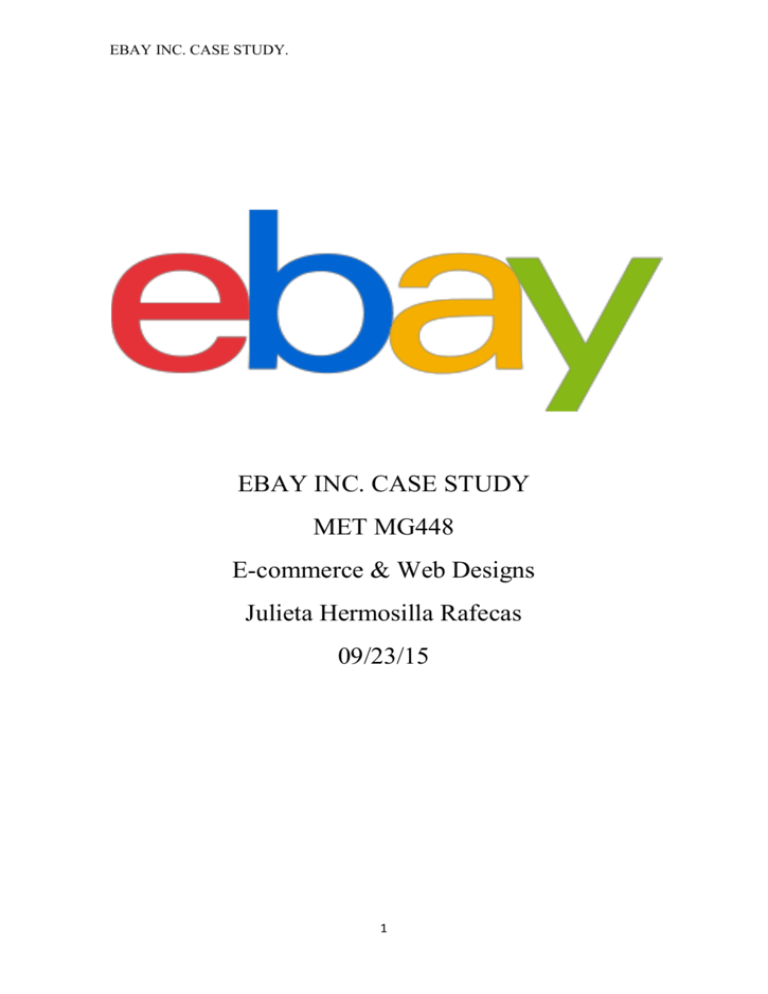 case study on ebay