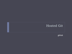 Git on GitHub