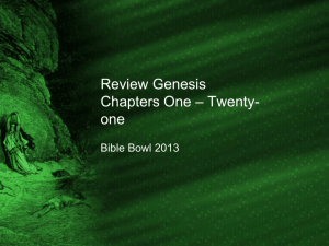 Genesis Review 01