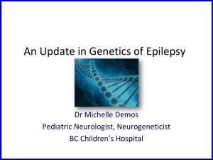 Epilepsy and Genetics