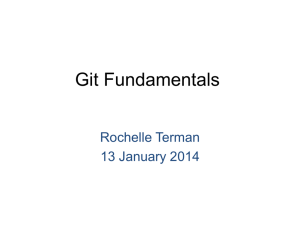 Git Fundamentals - D-Lab