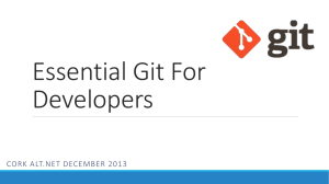 Essential Git For Developers