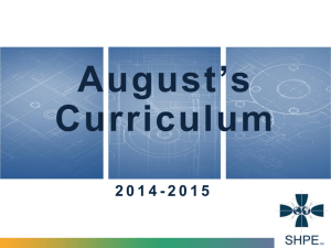 2015 August Jr Chapter Activities Webinar