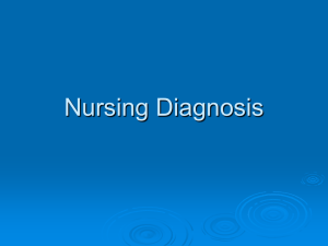 2. Nursing Diagnosis