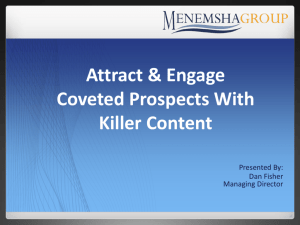 Attract & Engage Coveted Prospects With Killer Content
