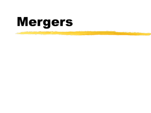 Horizontal mergers