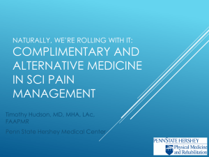 The Pain in Management: When Pill Pushing Isn*t