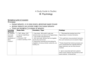 A Study Guide to Studies Template