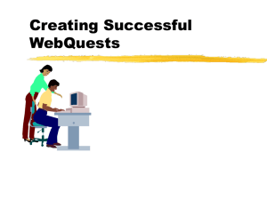 WebQuests - Sun Associates