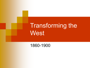 Transforming the West